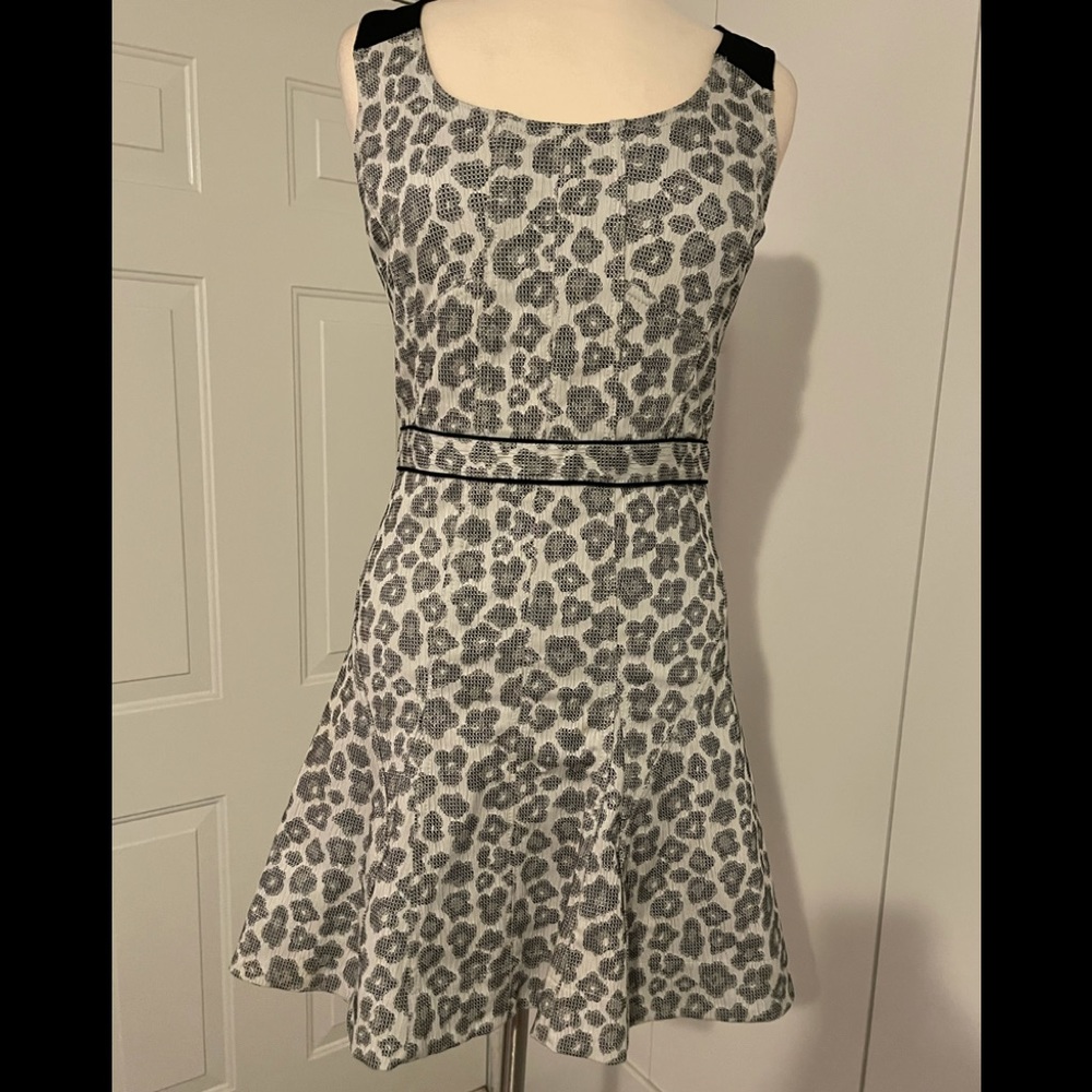 Marc by Marc Jacobs black and white/grey dress